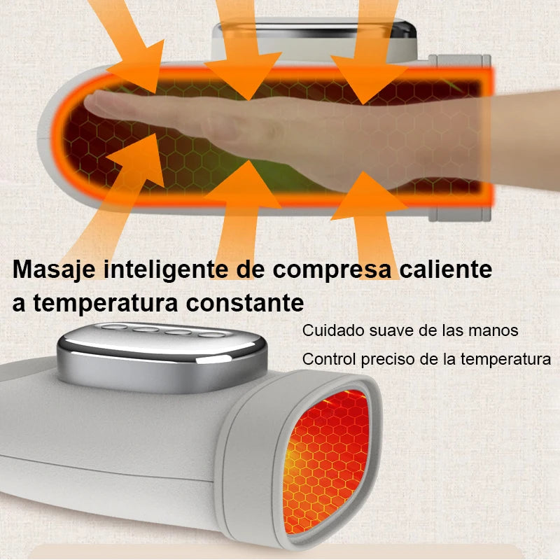 Masajeador de Manos Eléctrico con Compresión de Aire y Calor
