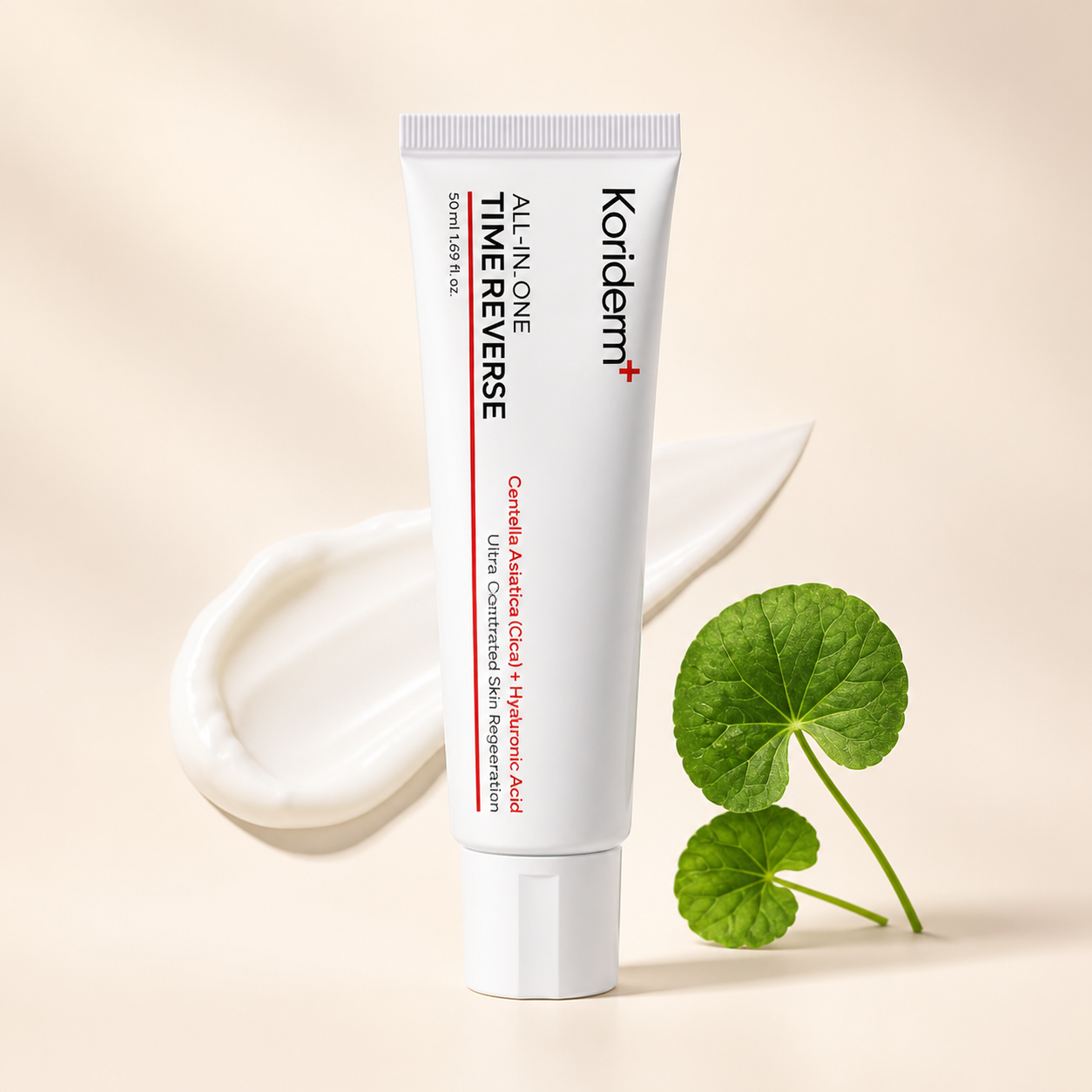 Koriderm+ Time Reversal, crema antiarrugas con Centella Asiática